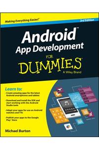 Android App Development for Dummies