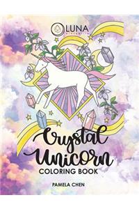 Crystal Unicorn Tarot Coloring Book