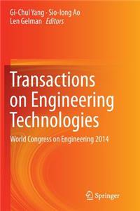 Transactions on Engineering Technologies