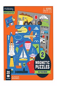 On the Move Magnetic Puzzles