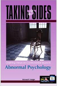 Clashing Views on Controversial Issues in Abnormal Psychology (Taking Sides)