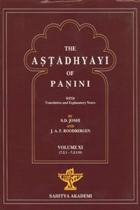 The Astadhyayi Of Panini: With Translation & Explanatory Notes (Vol: Eleven)
