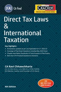 Taxmann's CRACKER for Direct Tax Laws & International Taxation (Paper 7 | DT | A.Y. 2022-23) - Covering past exam questions, detailed answers & 570+ additional questions for CA Final | Nov 2022 Exam