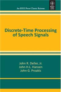 Discrete-time Processing Of Speech Signals