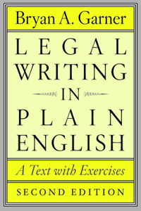 Legal Writing in Plain English