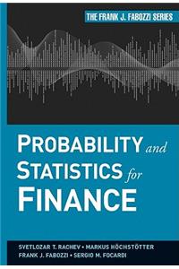 Probability and Statistics for Finance