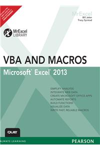 Excel 2013 VBA and Macros, 1/e