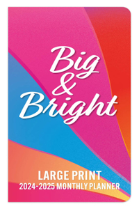 Big & Bright Large Print 2024 Pocket Planner