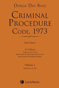 Durga Das Basu Code of Criminal Procedure, 1973 (Set of 2 Volumes)