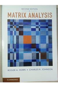 Matrix Analysis