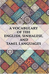 Vocabulary of English, Sinhalese and Tamil Languages