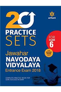20 Practice Jawahar Navodaya Vidyalaya 2018 for Class 6
