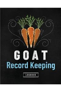 Goat Record Keeping Log Book
