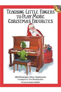 Teaching Little Fingers to Play More Christmas Favorites - Book/CD