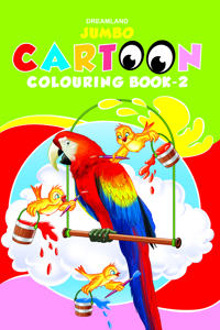 Jumbo Cartoon Colouring Book - 2