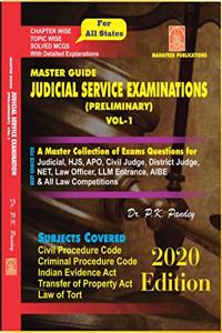 Master Guide to Judicial Service Examinations Vol.1