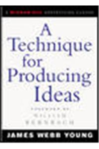 A Technique for Producing Ideas