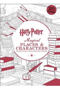 Harry Potter Magical Places & Characters Postcard Coloring Book, 3