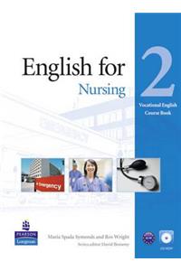 Eng for Nursing L2 CBK/CD-Rom Pk