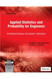 Applied Statistics and Probability for Engineers, 6ed, ISV