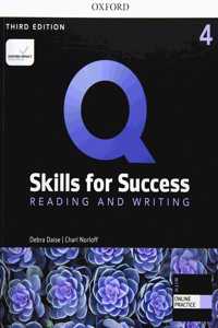 Q3e 4 Reading and Writing Student Book and IQ Online Pack