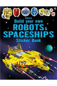 Build Your Own Robots and Spaceships Sticker Book