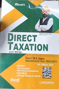 Direct Taxation with MCQs (Assessment Year 2022-2023)