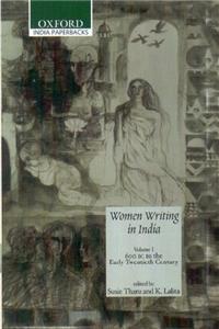 Women Writing In India Volume - I