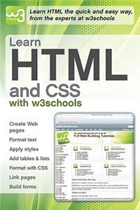 Learn HTML and CSS with w3schools