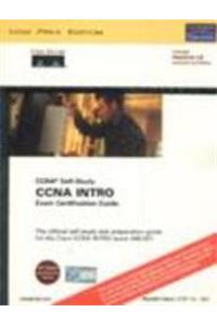 Ccna Intro Exam Certification Guide Ccna Self-Study, Exam #640-821 With Cd Cisco Press