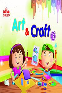 GIKSO Art and Craft Activity Book - 5 for Kids Age 8 to 11 Years Old Includes Colouring (English)