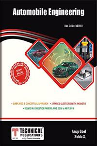 Automobile Engineering for Anna University R17 CBCS (VI- MECH -ME8091)