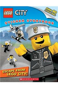 Escape from Lego City! (Lego City: Sticker Storybook)