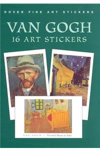 Van Gogh: 16 Fine Atr Stickers