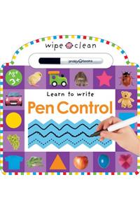 Wipe Clean: Pen Control