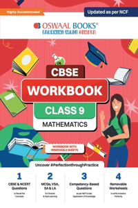 Oswaal NCERT & CBSE Pullout Worksheets Class 9 Mathematics For 2024 Exam