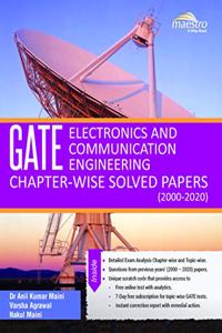 Wiley's GATE Electronics And Communication Engineering Chapter-Wise Solved Papers (2000 - 2020)