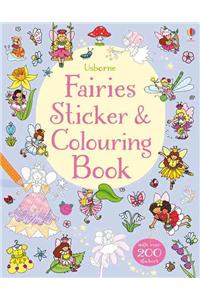 Fairies Sticker & Colouring Book