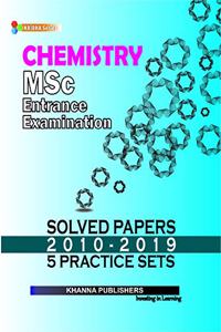 M.Sc Chemistry Solved Paper and Practice Sets 2010-2019