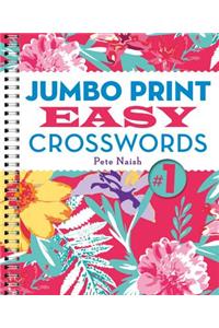 Jumbo Print Easy Crosswords #1