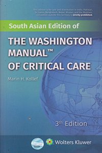 THE WASHINGTON MANUAL OF CRITICAL CARE 3ED (PB 2018)