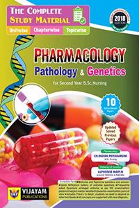 The Complete Study Material of PHARMACOLOGY, PATHOLOGY & GENETICS For Second Year B.Sc Nursing