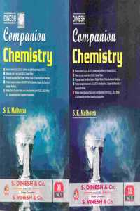 Companion Chemistry For Class - 11 (Set Of 2 Vol) Of (2020-2021 Examination)