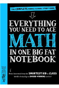 Everything You Need to Ace Math in One Big Fat Notebook