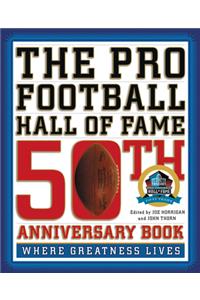Pro Football Hall of Fame 50th Anniversary Book