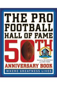 The Pro Football Hall of Fame 50th Anniversary Book