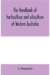 handbook of horticulture and viticulture of Western Australia