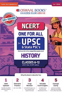 Ncert One for All for Upsc and State Psc's Indian History Classes 6 to 12