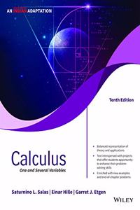 Calculus, 10ed, An Indian Adaptation: One and Several Variables