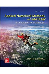 Applied Numerical Methods with MATLAB for Engineers and Scientists